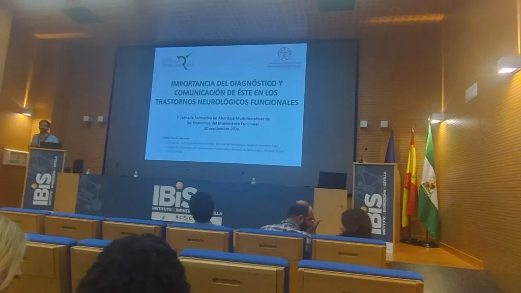 Ponencia de la II Jornada Formativa en Abordaje Multidisciplinar de los Trastornos del Movimiento Funcional en el IBiS de Sevilla